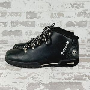 Timberland Black Leather  Lace Up Mens Hiking Boots T600